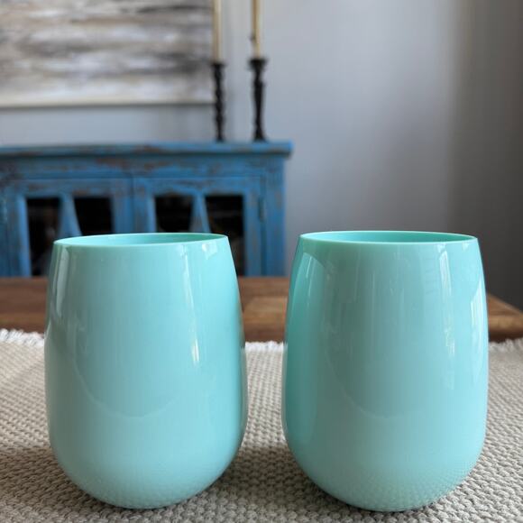 SYMGLASS Unbreakable Stemless Wine Glass (2 glasses included) - Picture 2 of 7